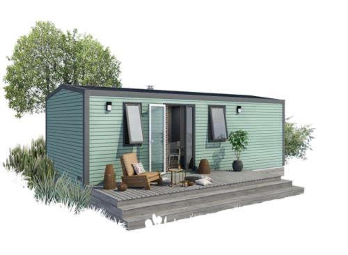 Mobilhome Tout Confort R10 Domaine De Lanniron Quimper Exteriör bild